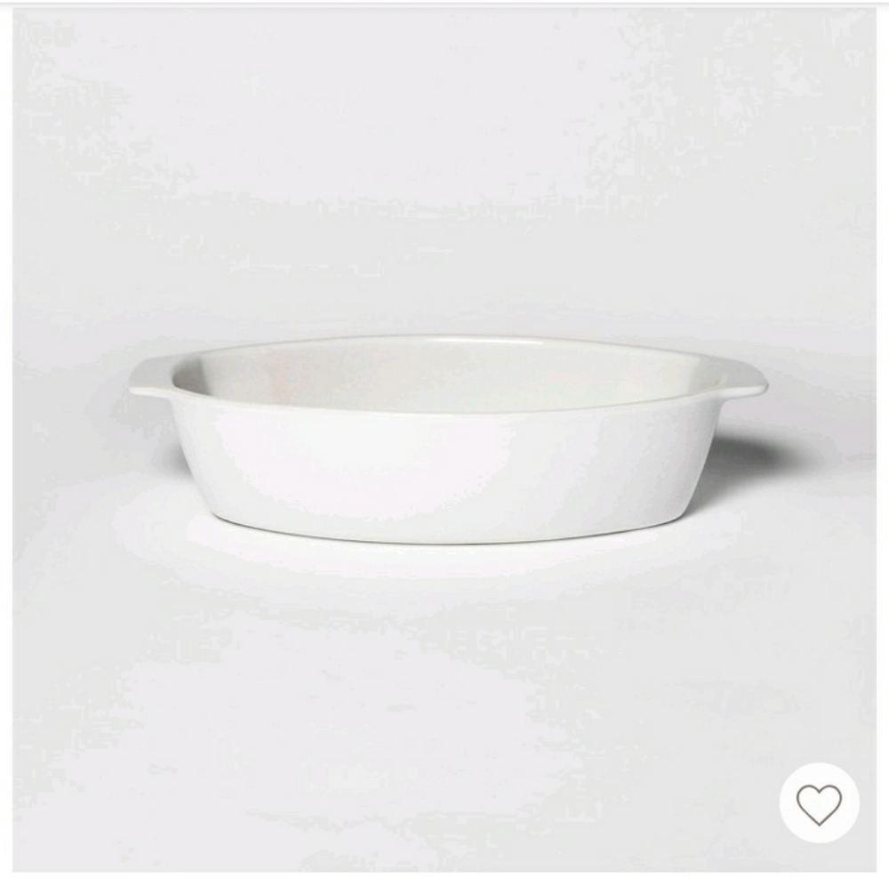 Threshold Oval Baker White
